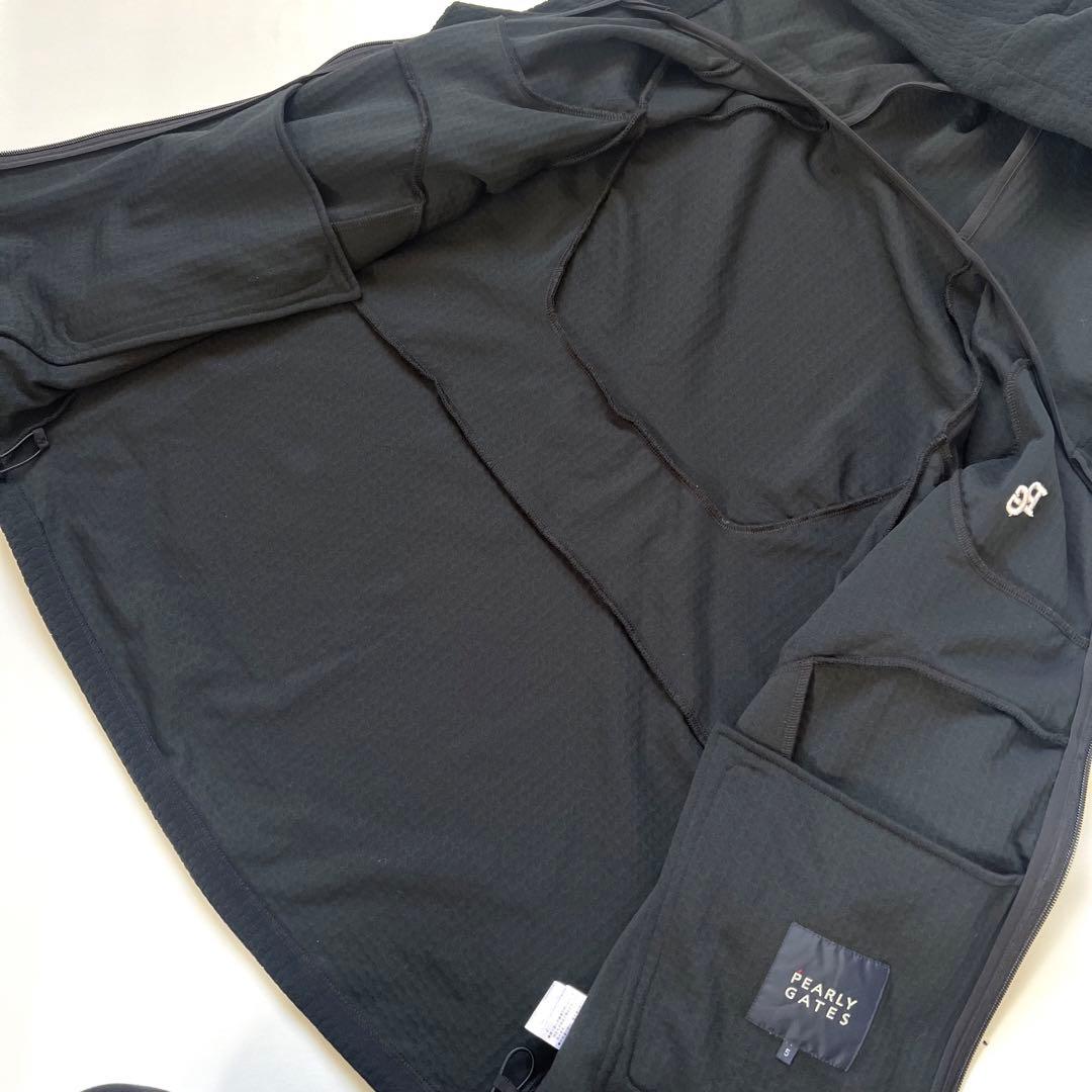【新品】パーリーゲイツ　セットアップ　異素材mix パーカー　パンツ　メンズ　5