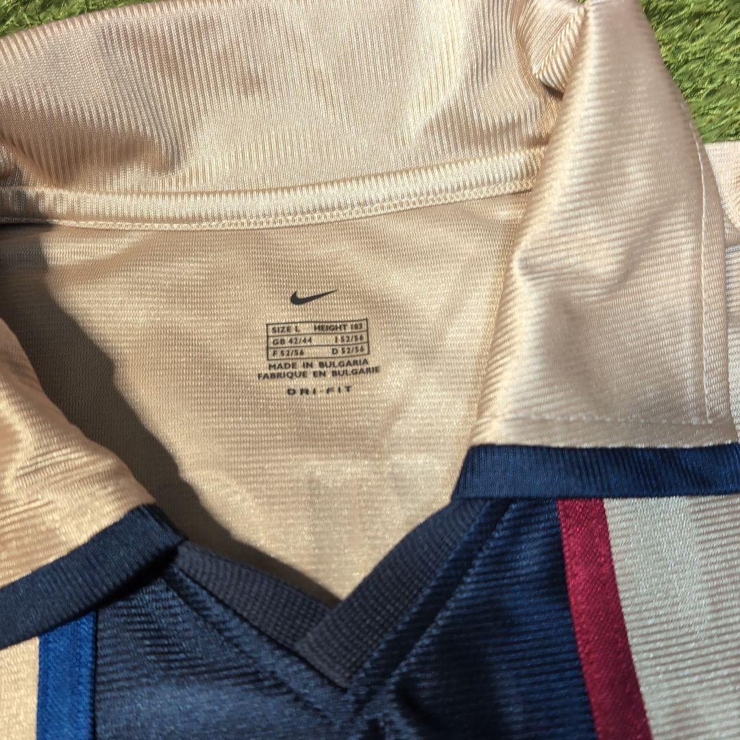 【新品タグ付】サビオラNike FCバルセロナ ポロシャツ Lサイズ