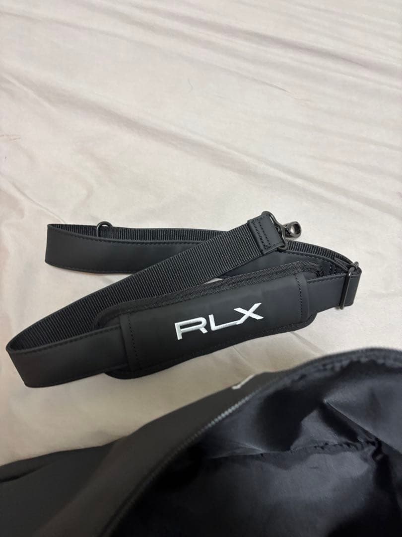 RLX Ralph Lauren ブラックボストンバッグ for Golf