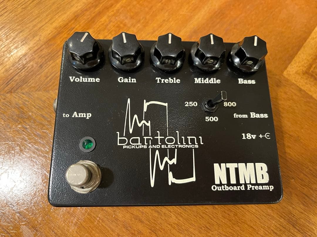【美品】Bartolini NTMB アウトボードプリアンプ