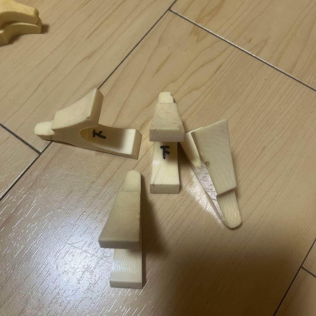 極上　三線　琴柱 筝柱　天然素材 12個セット 和楽器　御琴　和琴 御箏琴柱