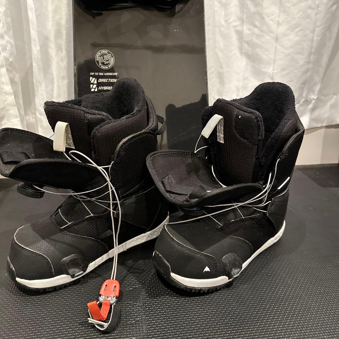 スノーボード ブーツセット サンタクルーズ ステップオンバートン 149