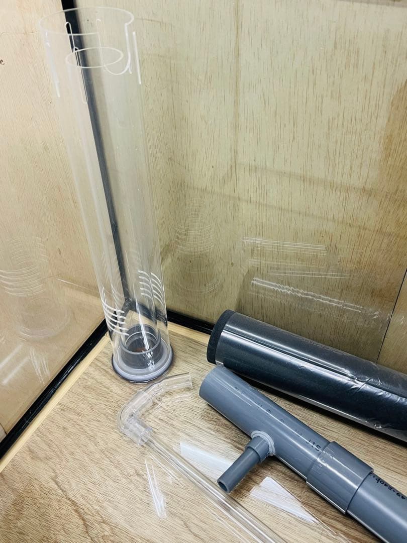 一台限定　900x450x450㎜オールガラスオーバーフロー水槽 セット