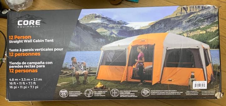 12人用大型テント