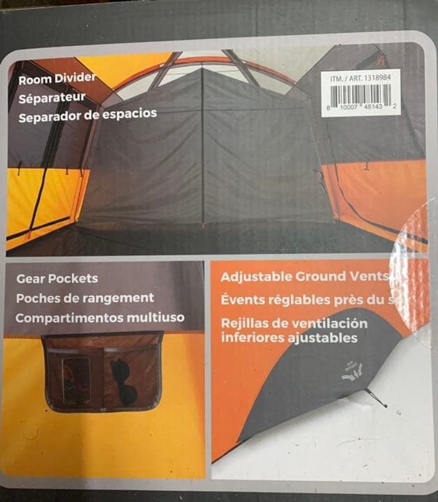 12人用大型テント