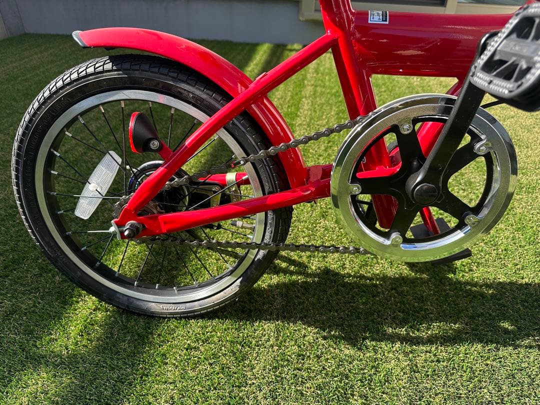 Coca-Cola 折りたたみ自転車 赤