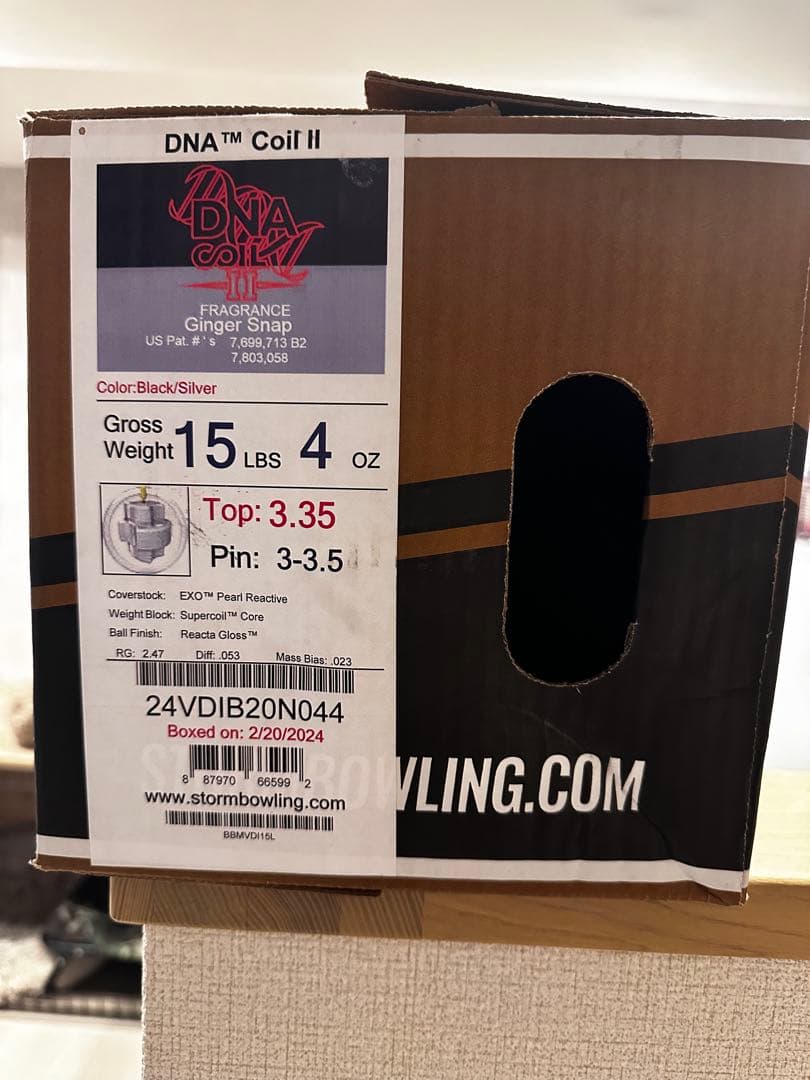 DNA COIL2 DNAコイル２ STORM　ボウリング15P