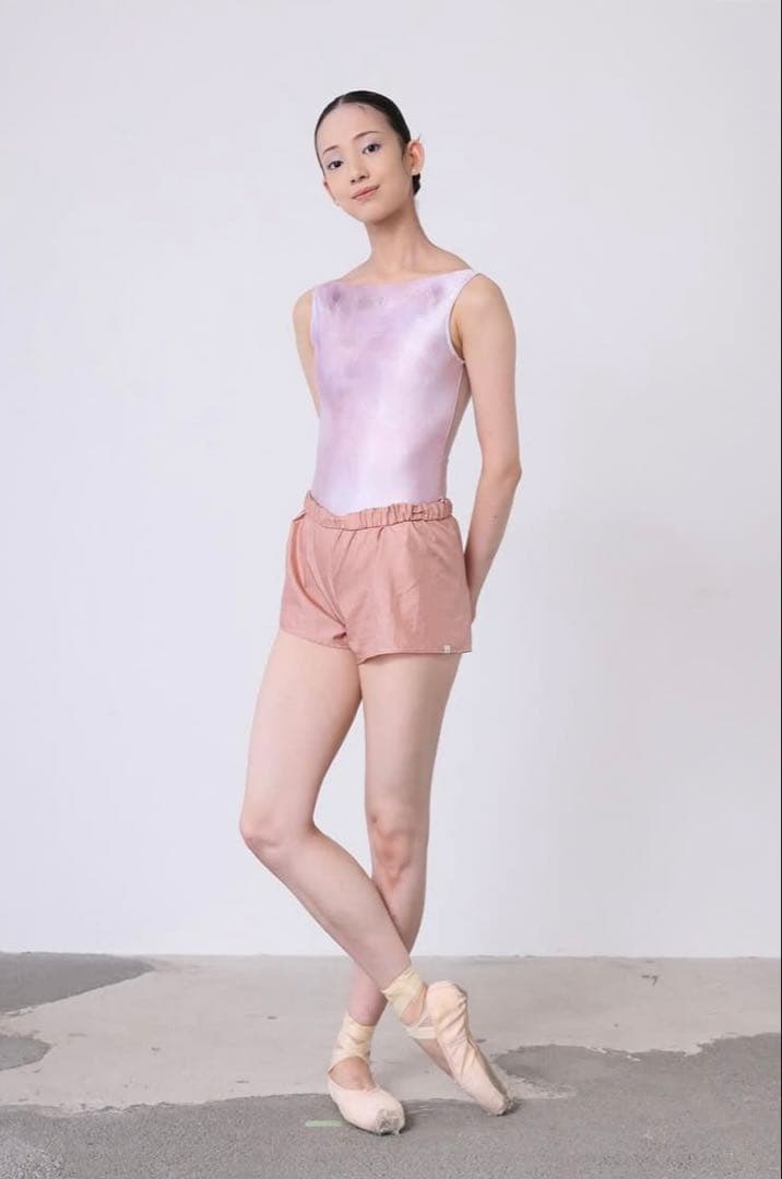 完売 新品 S ピンク unoa ウノア レオタード バレエ