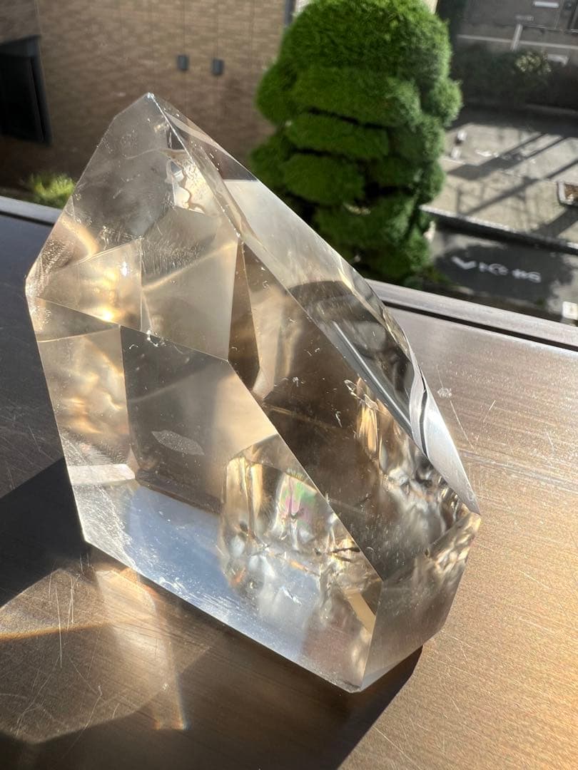 レムリアンシードバイーア産天然色シトリン・ポリッシュポイント！ダウクリスタル！！