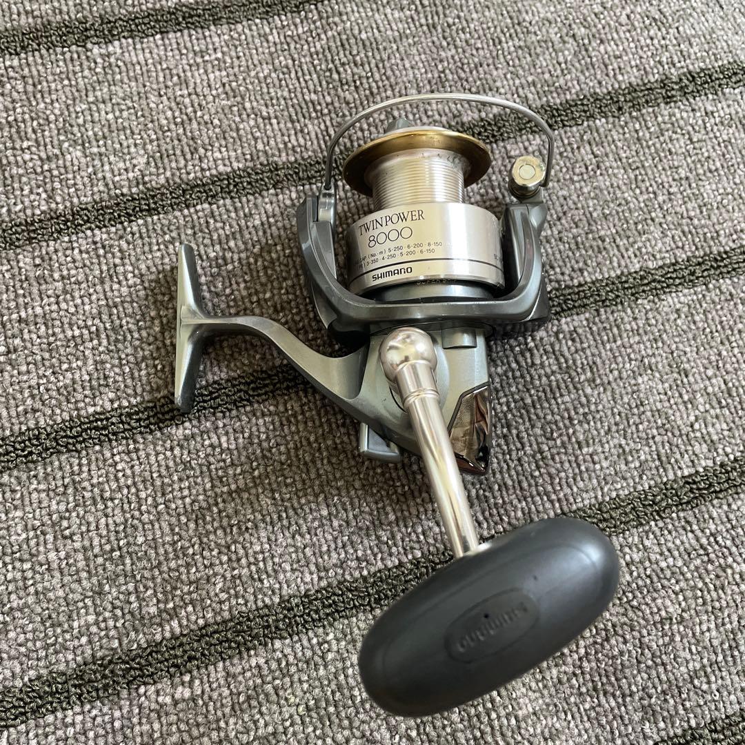 SHIMANO TWIN POWER 8000 リール　箱付き