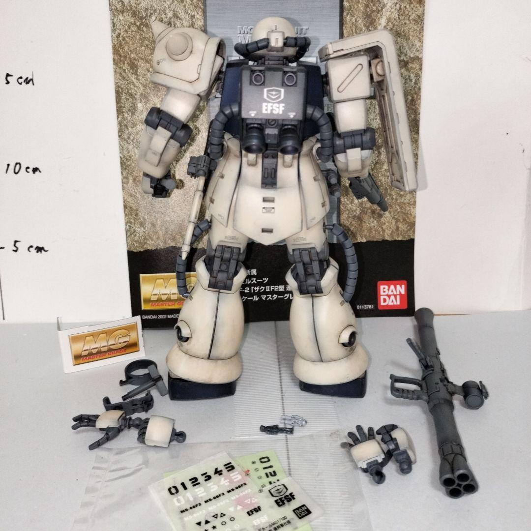 MG1/100 ザクⅡ F2型 連邦軍仕様 塗装完成品 ガンダム ガンプラ 素組