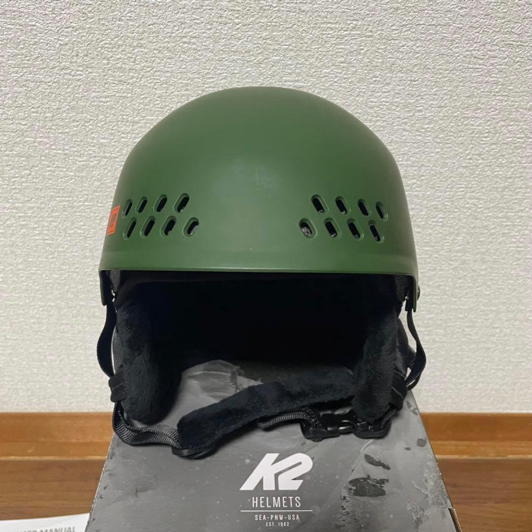 未使用　K2 PHASE グリーンヘルメット　MIPS