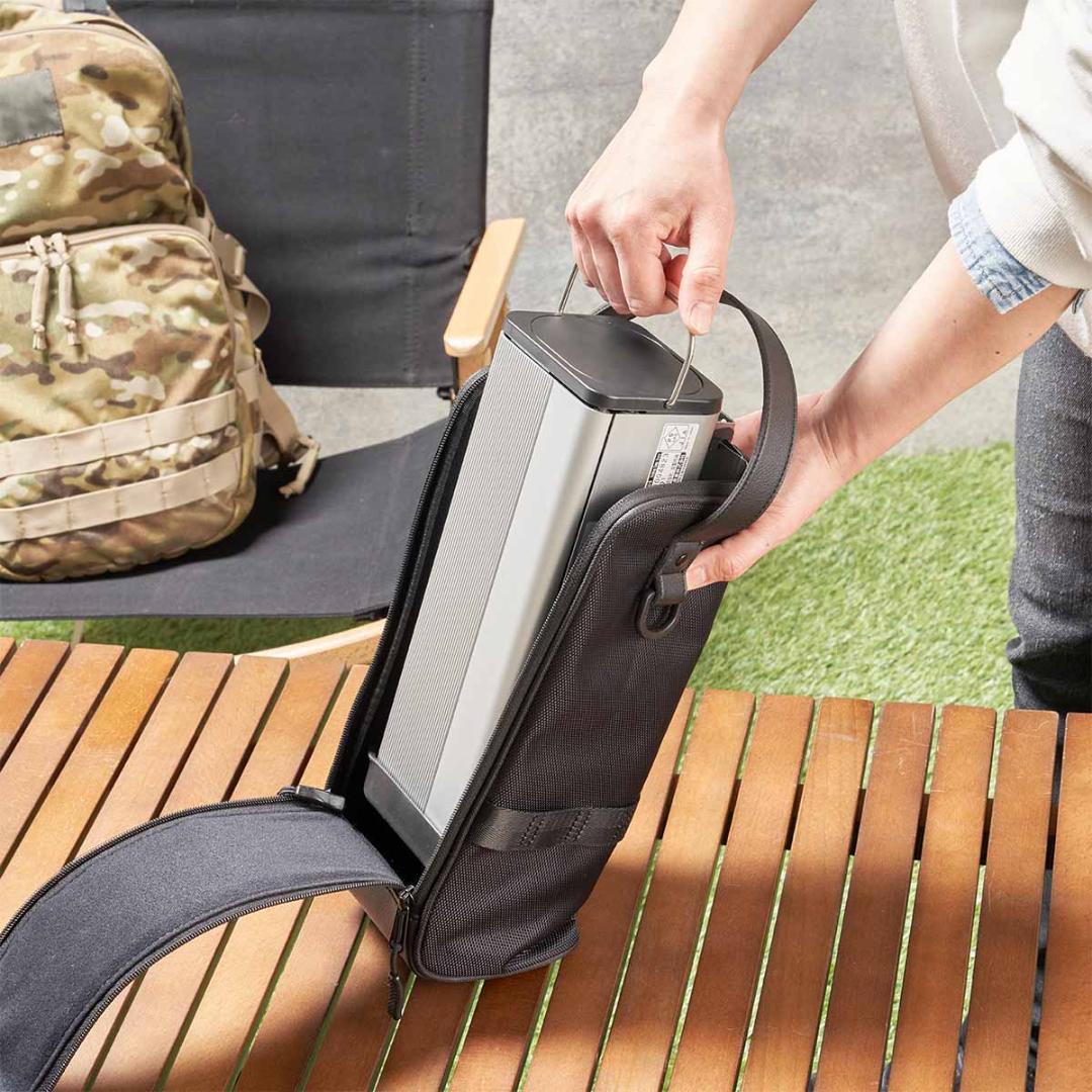 FORE WINDS フォールディング・キャンプ・ストーブ (シルバー）ケース付