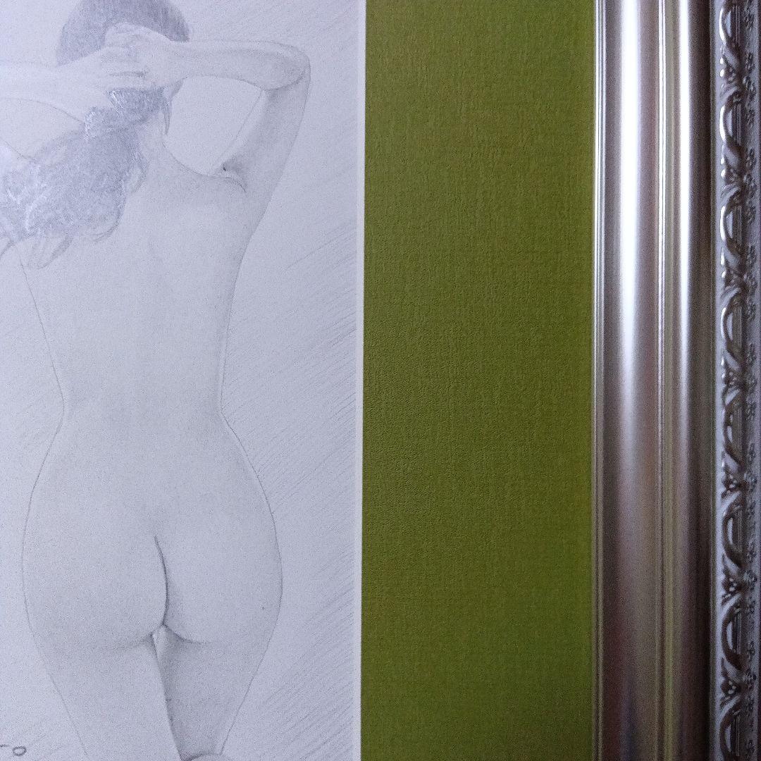 最終値下げ！石川吾郎★「タイトル不明」★貴重な原画★世界で1枚のみ★裸婦・鉛筆画