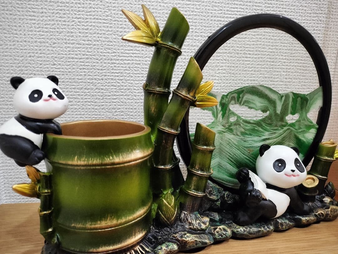 お得セット　お酒　蘆州老角六年豆曲酒宝　パンダのペン立て　新品未使用