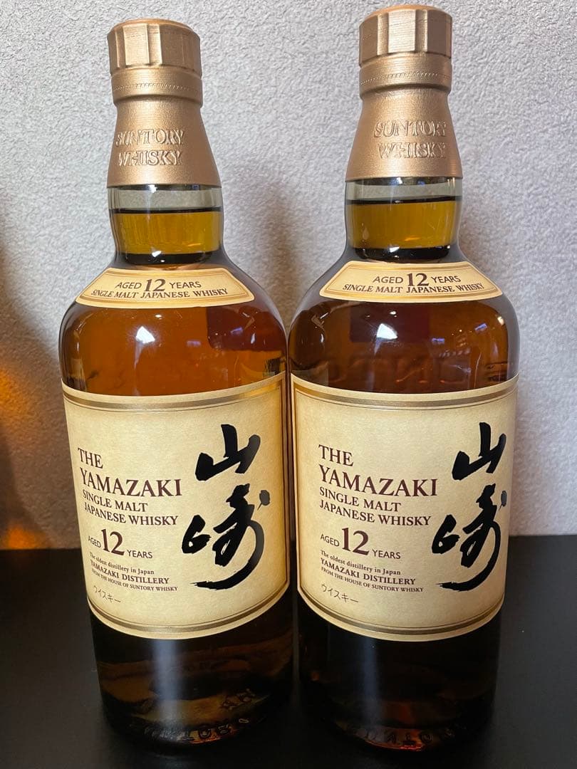 山崎12年　 SUNTORY YAMAZAKI４本セット