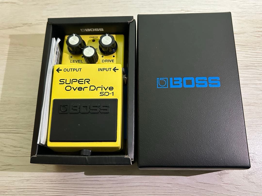 BOSS SUPER OverDrive SD-1 動作確認済み