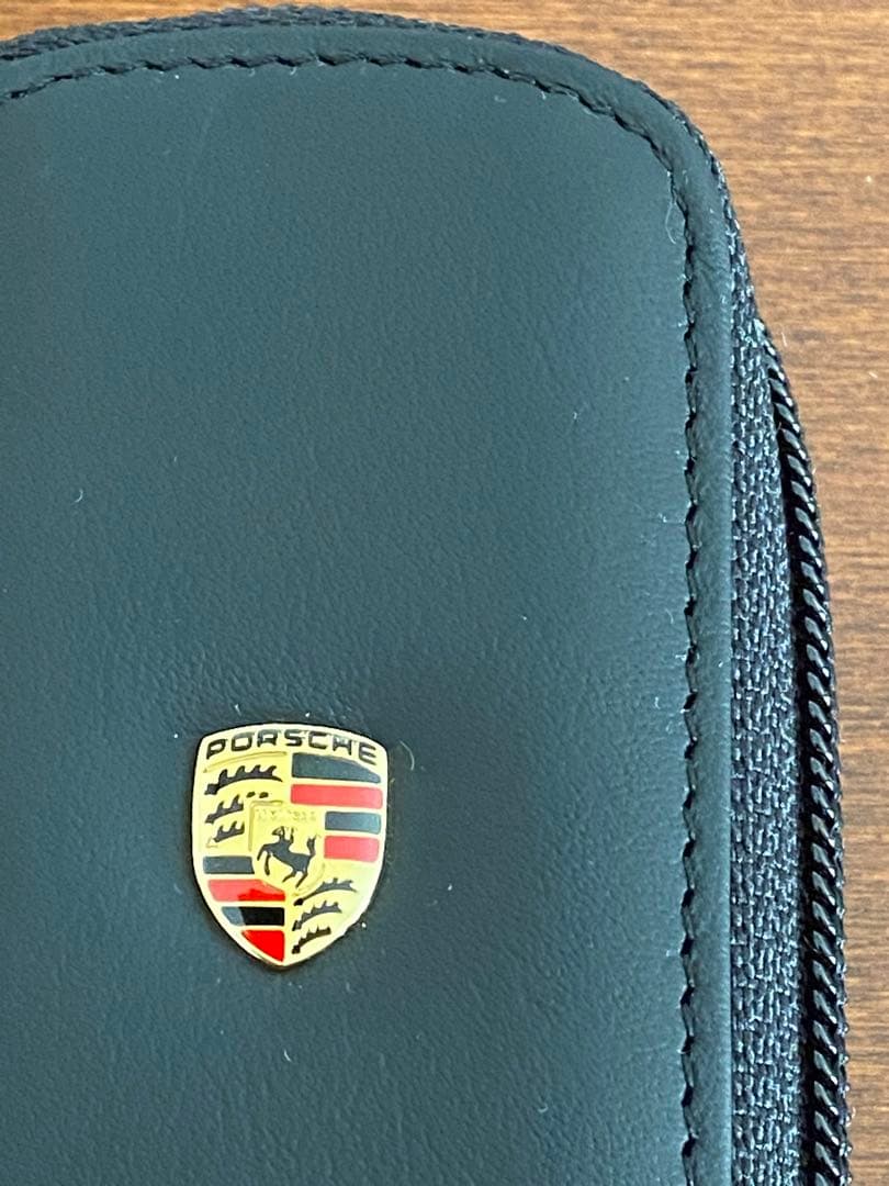 ポルシェ純正　廃番ペンケース未使用品　ブラック