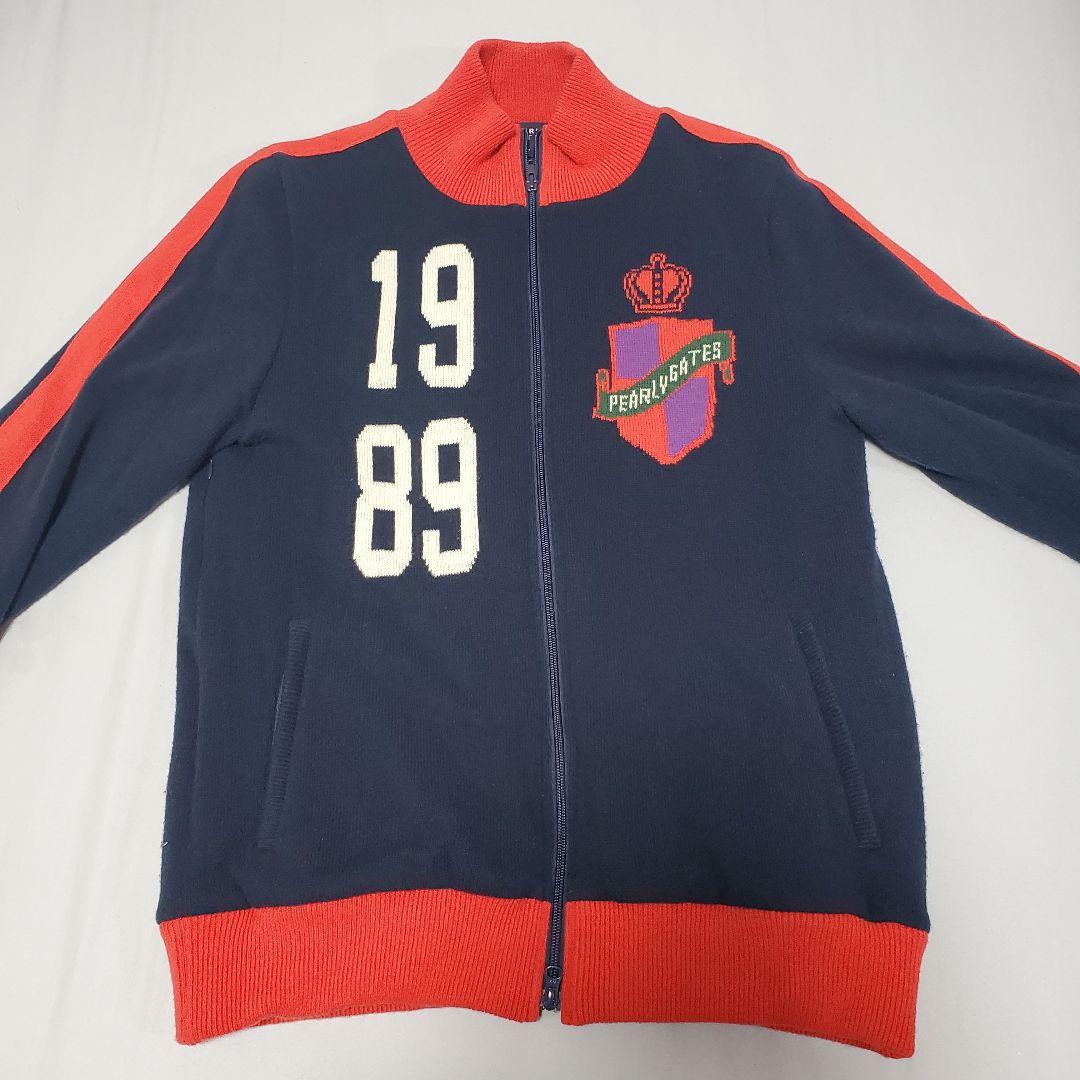 【ビッグサイズ】PEARLY GATES/ジップアップニットジャケット