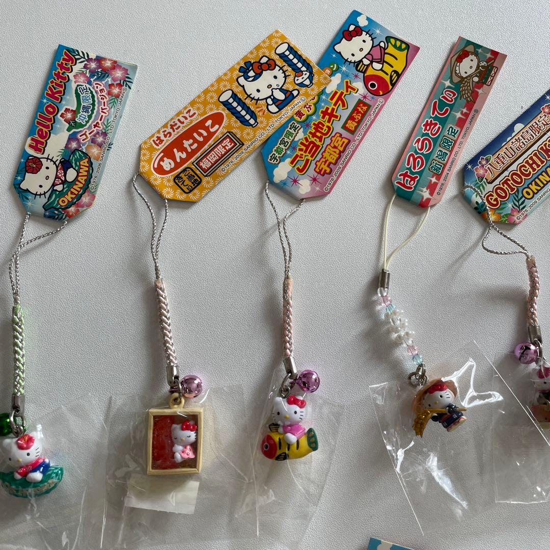 ご当地キティ　根付け　まとめ売り