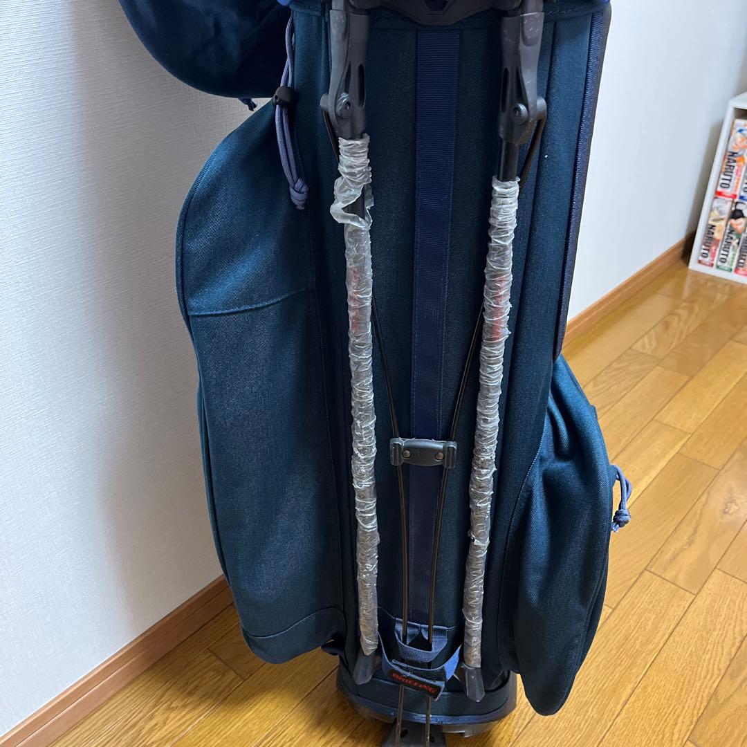 BRIEFING ネイビー ゴルフバッグ(BEAMSGOLFとコラボ)