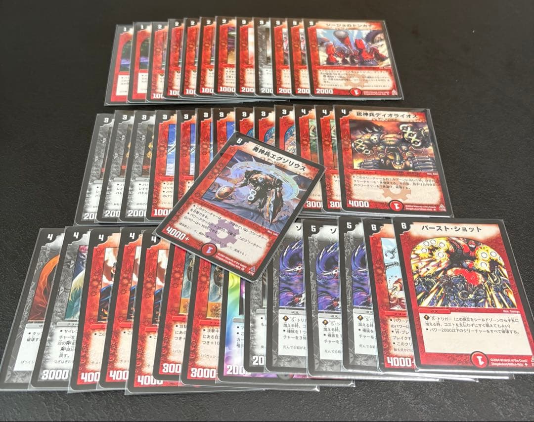 デュエル・マスターズ　幻想の無限龍デッキ、紅の鋼鉄兵団デッキ　まとめ売り