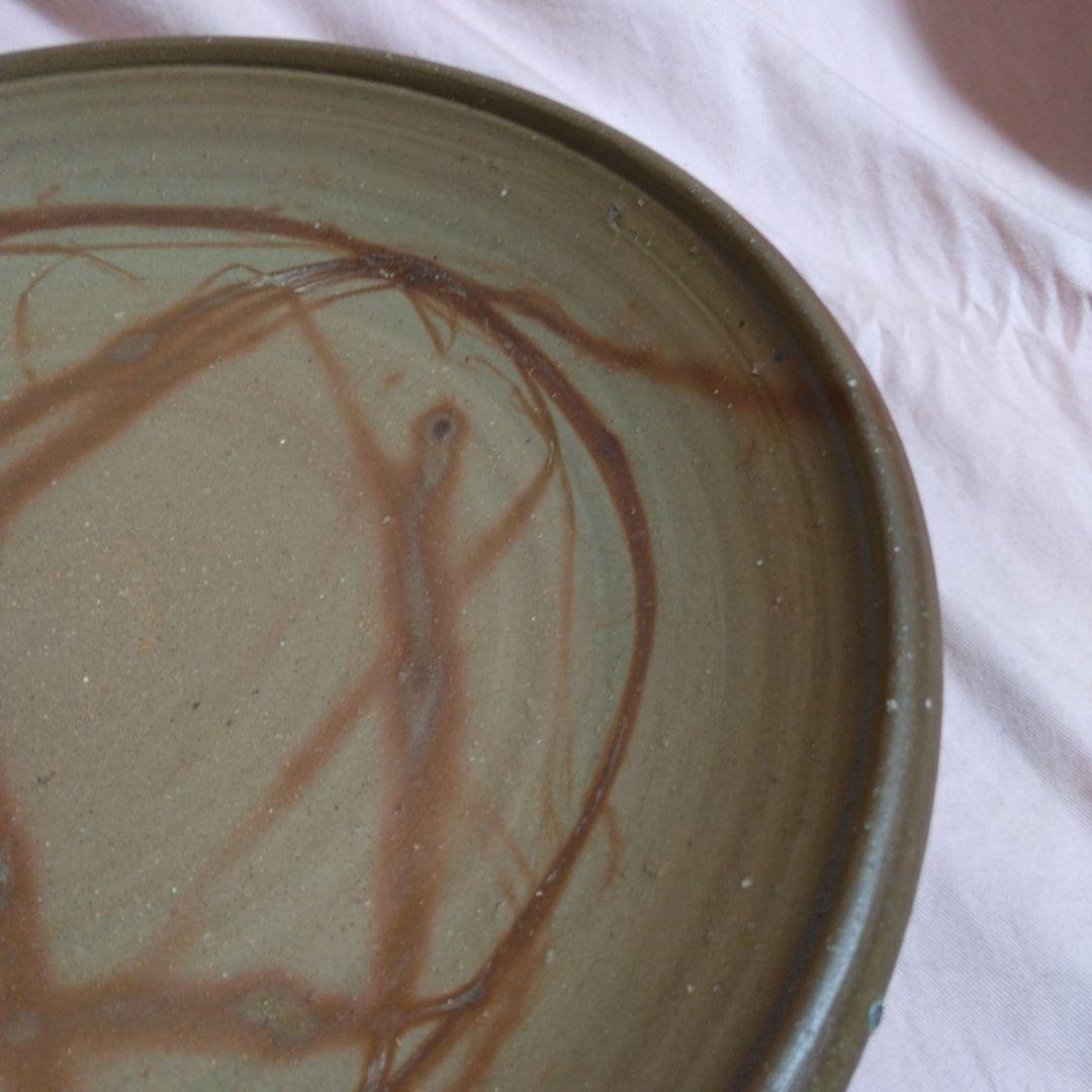 備前焼　作家物の大皿