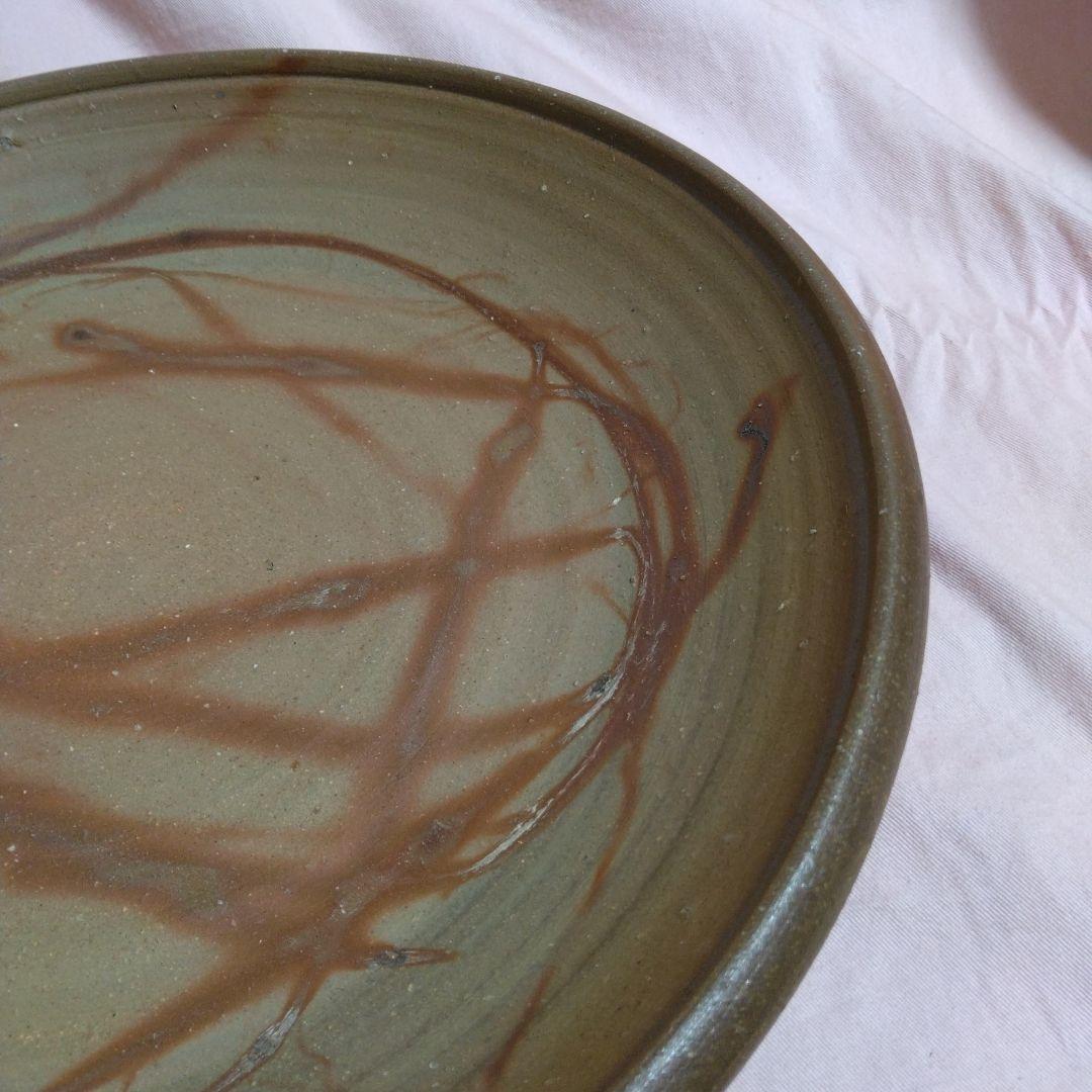 備前焼　作家物の大皿