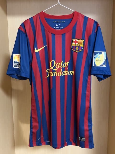 11/12 FCバルセロナ #4 セスク Sサイズ CWC決勝仕様 富士山パッチ