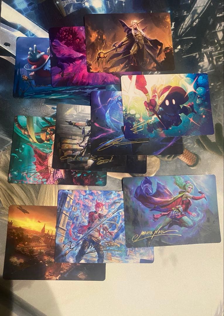 mtg FINAL FANTASY 箔押し版アートカード 53種セット　日本語版
