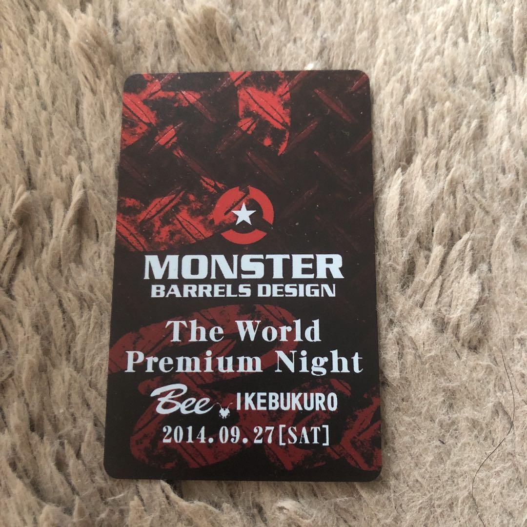 ダーツ ライブカード 新品未使用 モンスター 2014