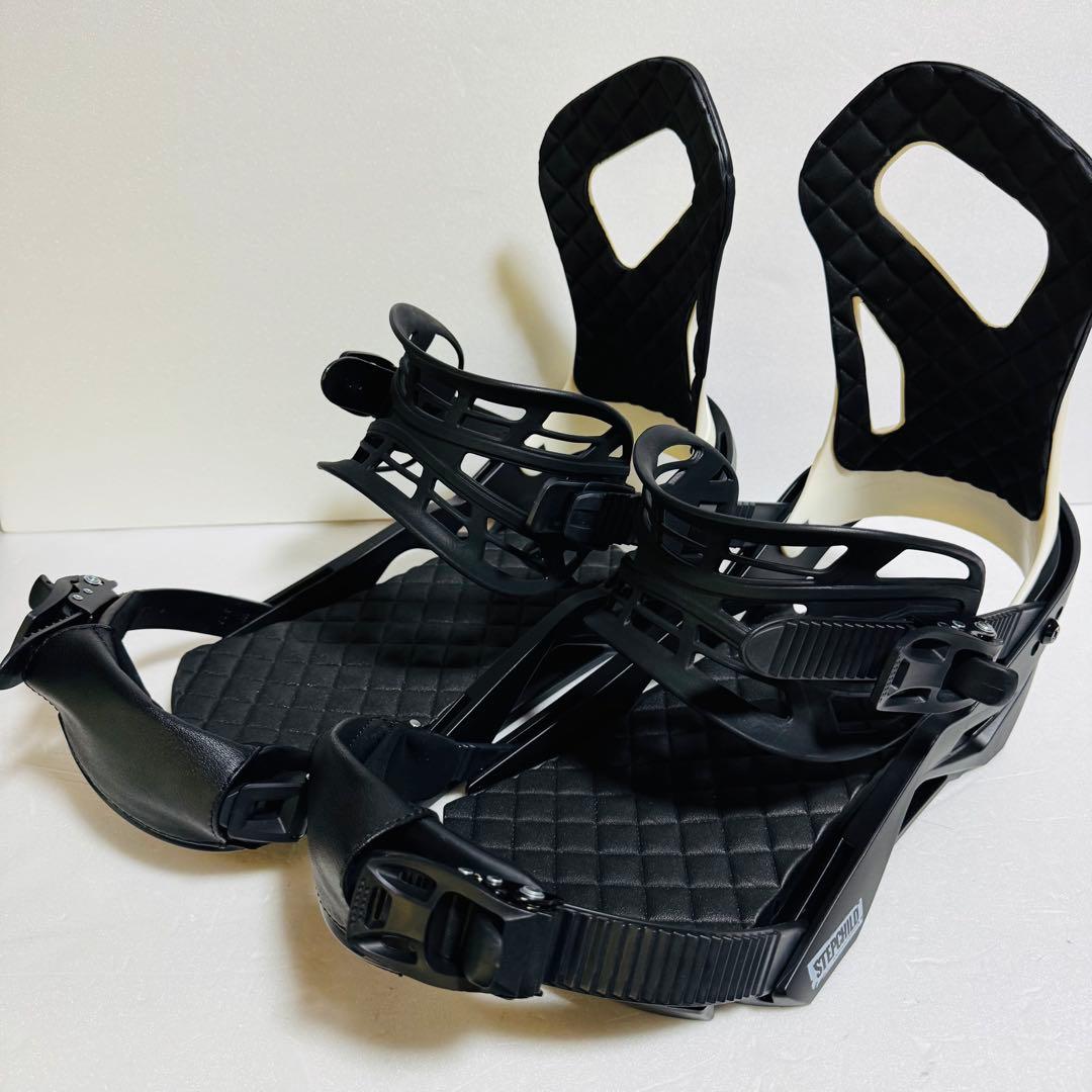 美品　MLサイズ　STEPCHILD スノーボード ビンディング ブラック