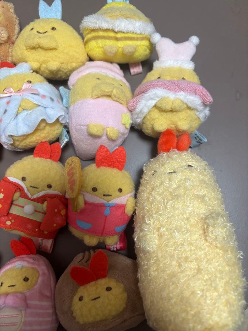 すみっコぐらし えびふらいのしっぽ あじふらいのしっぽ てのりぬいぐるみ 23体