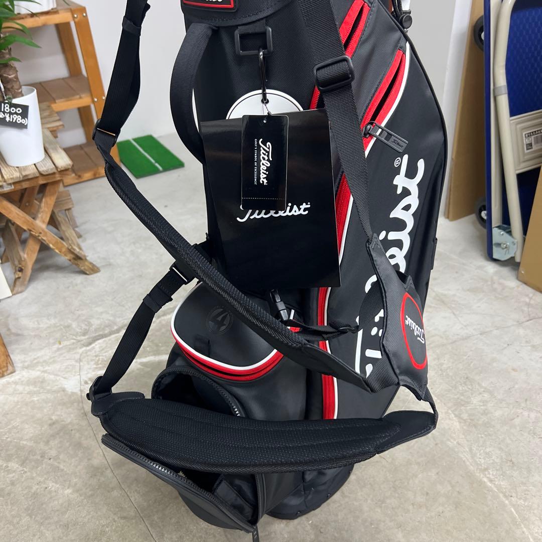 タイトリスト チームタイトリスト 限定キャディバッグ　ブラック　新品未使用