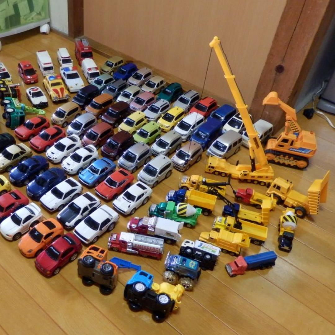 ❤️大量１００台セット❤️ドライブタウン★プルバックカー知育玩具フリクションカー