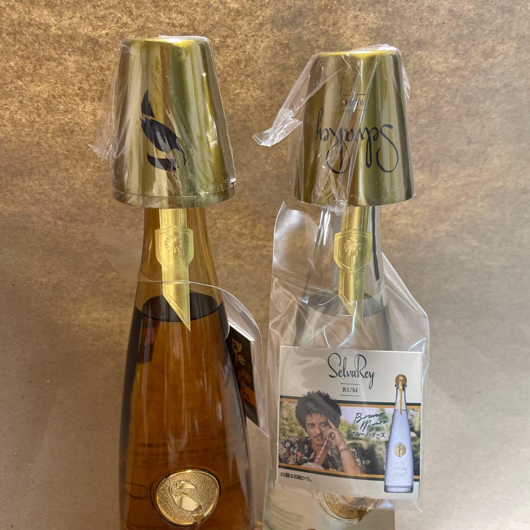 SelvaRey ショットグラス付きチョコレートラム & ホワイトラム2本セット