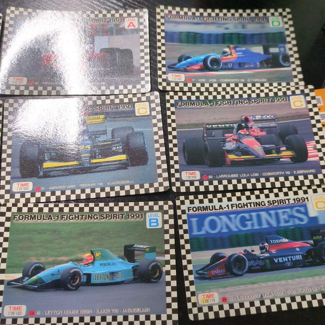 当時物　アマダ　F1カード 1991 11枚セット
