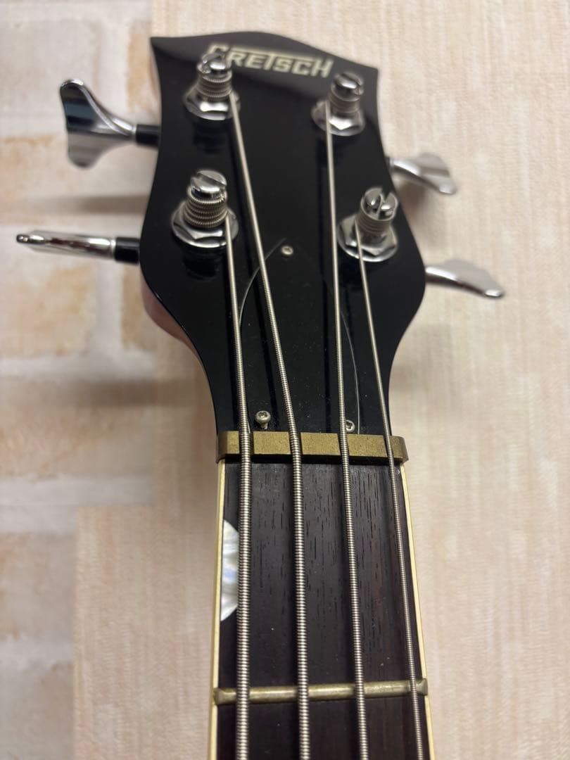 GRETSCH 廃盤 G6119B セミアコースティックエレキベース オレンジ
