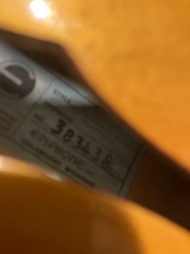 鮭 です。Epiphone E452T Sorrento 1966年製