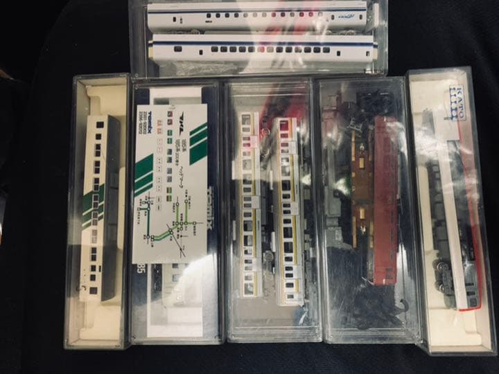 Nゲージセット　電気機関車6両　ジャンク車両つき