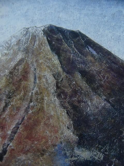 宮田 圭 【富嶽四季・夏】 希少画集画、状態良好、新品高級額装付