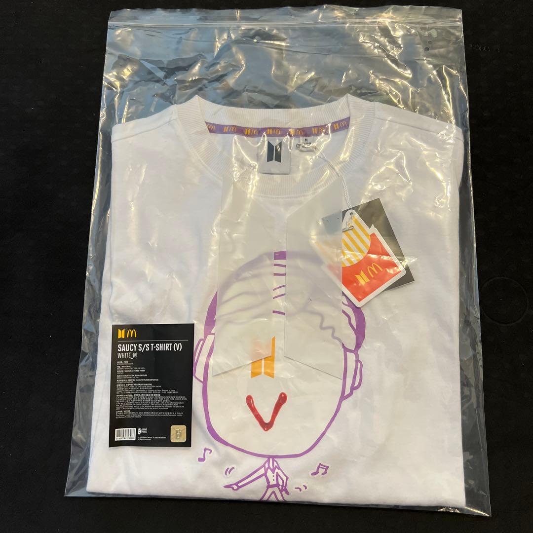 V マクドナルド　コラボ　tシャツ　防弾少年団　bts