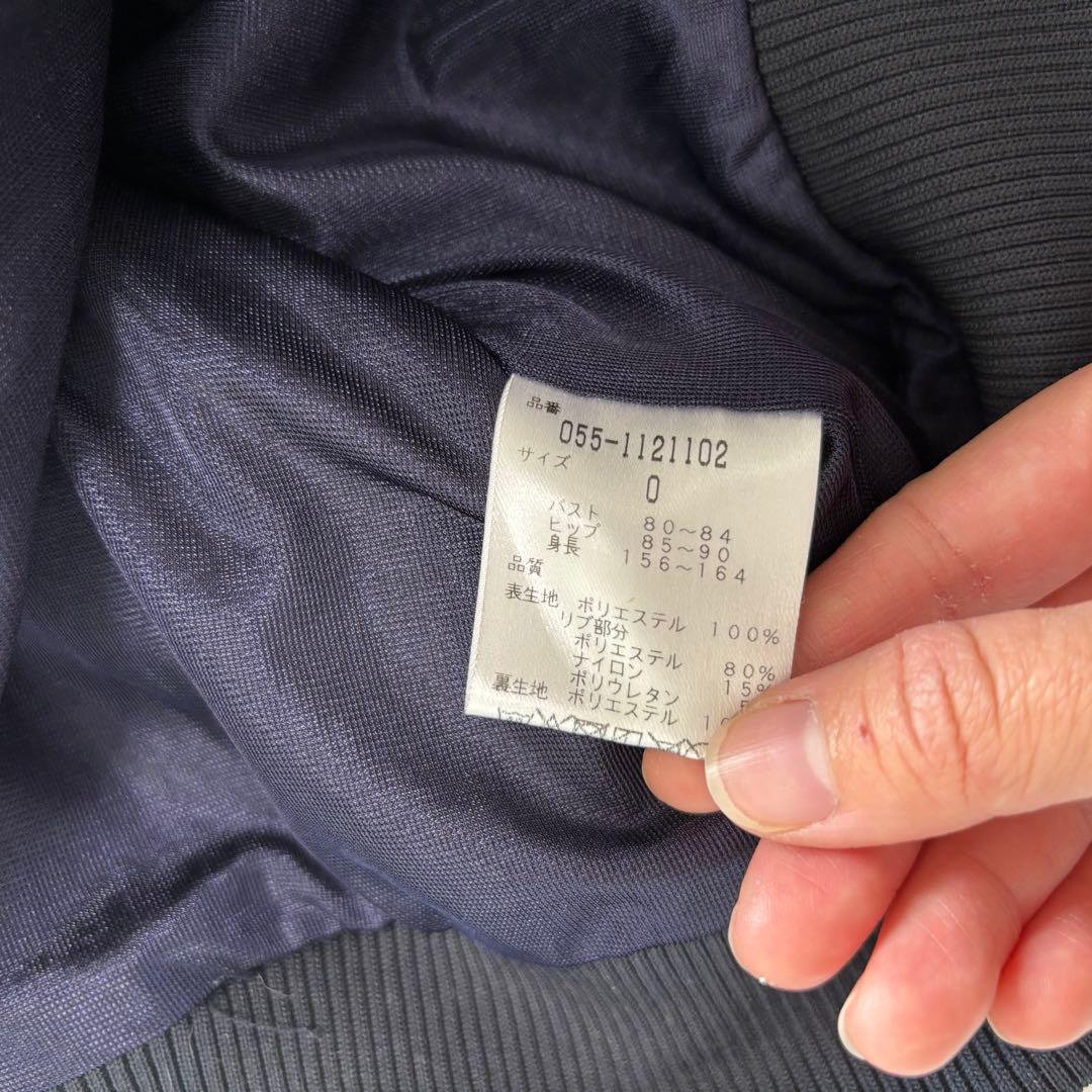 パーリーゲイツ ツインスニード ボックス ボーダー 千鳥 蓄熱 ブルゾン