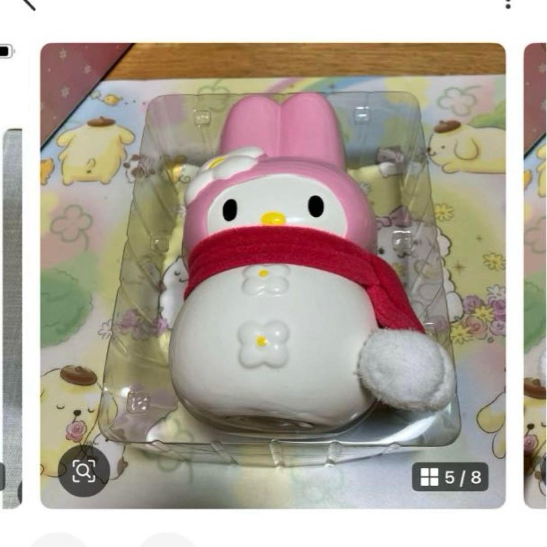 サンリオキャラクター　雪だるまバンク　マイメロディ レトロ他セット