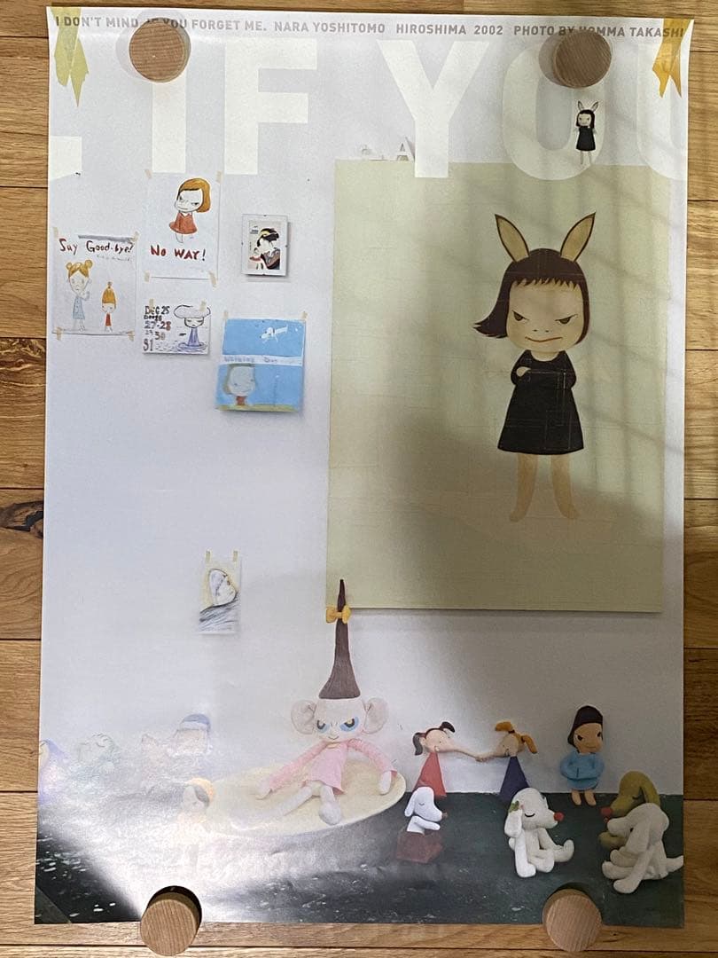 奈良美智 YOSHITOMO NARA 個展ポスター５枚セット　箱付き