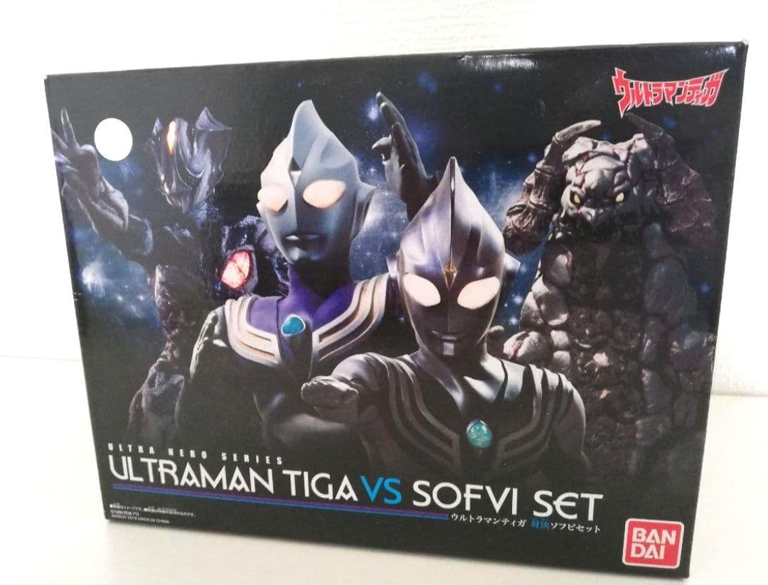 ウルトラマンティガ 怪獣ソフビ ティガダーク キリエロイド シルバゴン 中国限定
