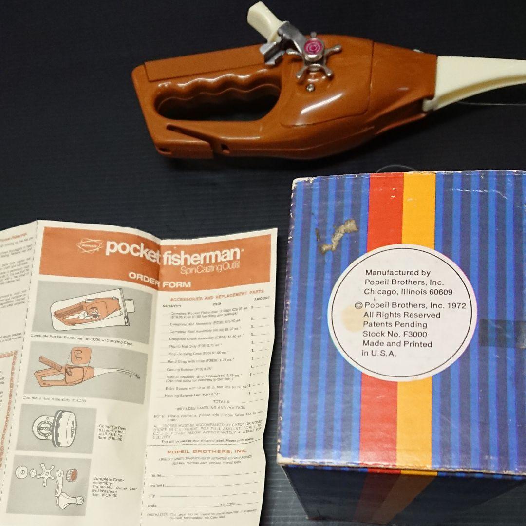 レトロ　pocketfisherman 　made in　USA　1972