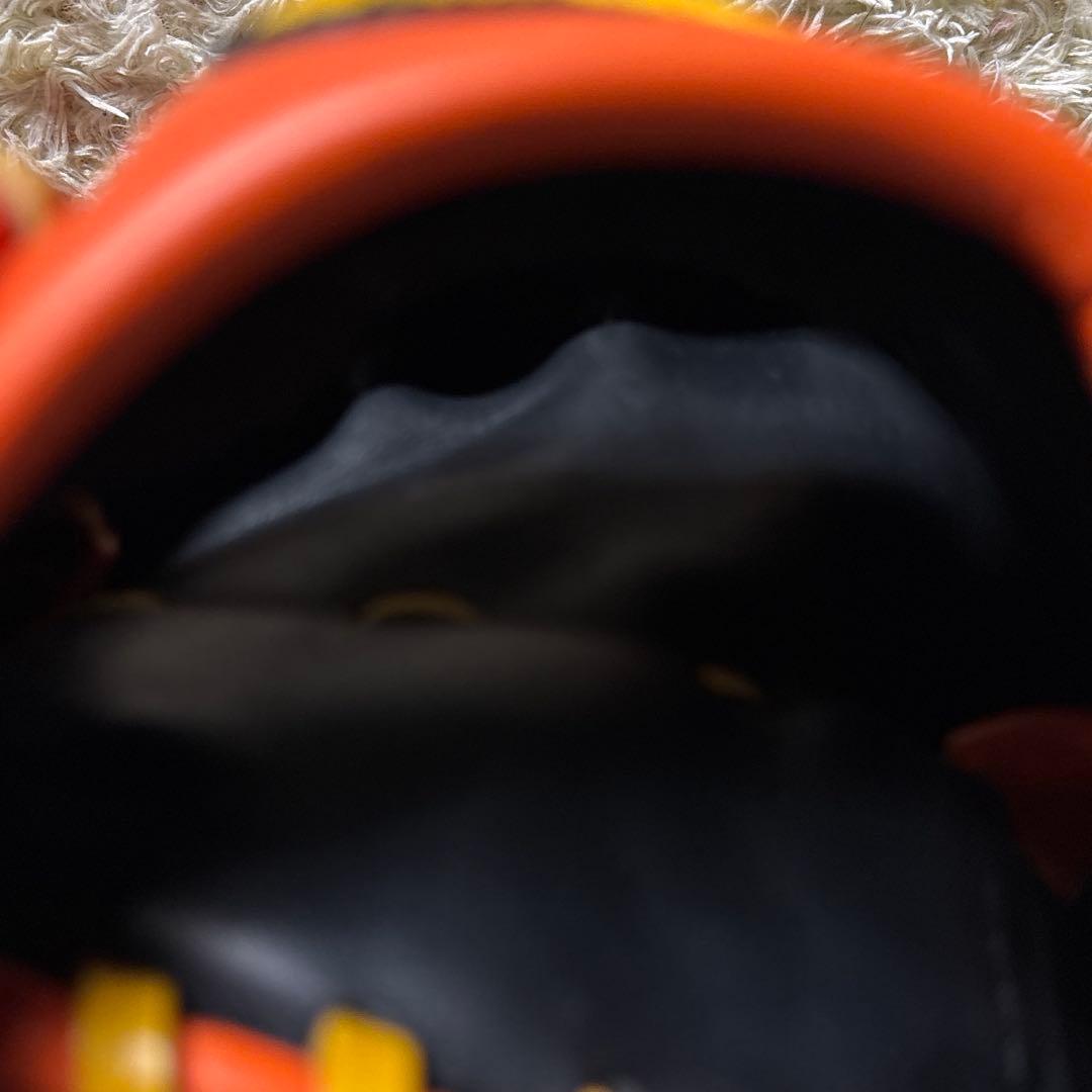 NIKE DIAMOND READY GATE 野球 グローブ 軟式 オレンジ