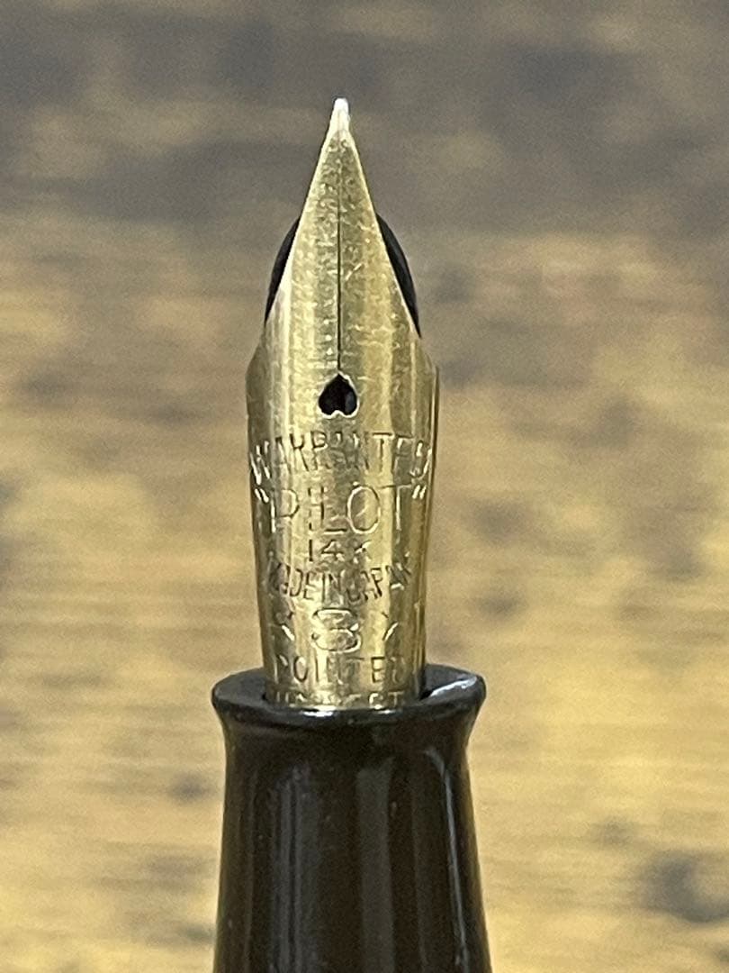 1938年製　戦前　ナミキ　パイロット　万年筆　WARRANTED ワランテッド