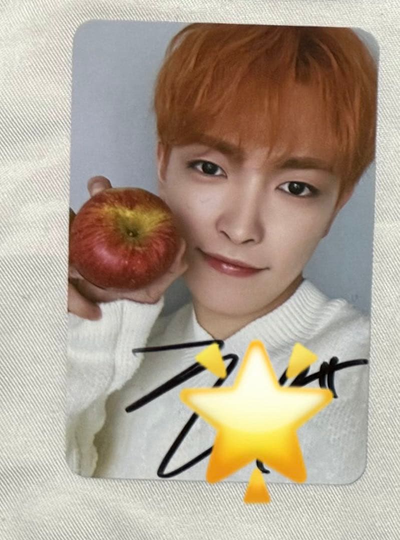 Ateez ホンジュン 直筆サイントレカ